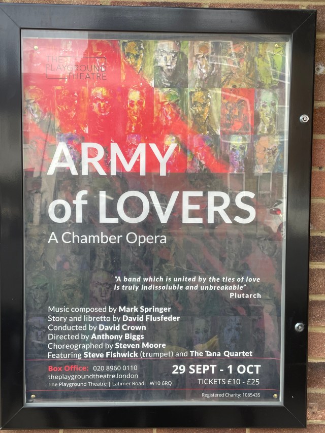 Army of Lovers – David Flusfeder